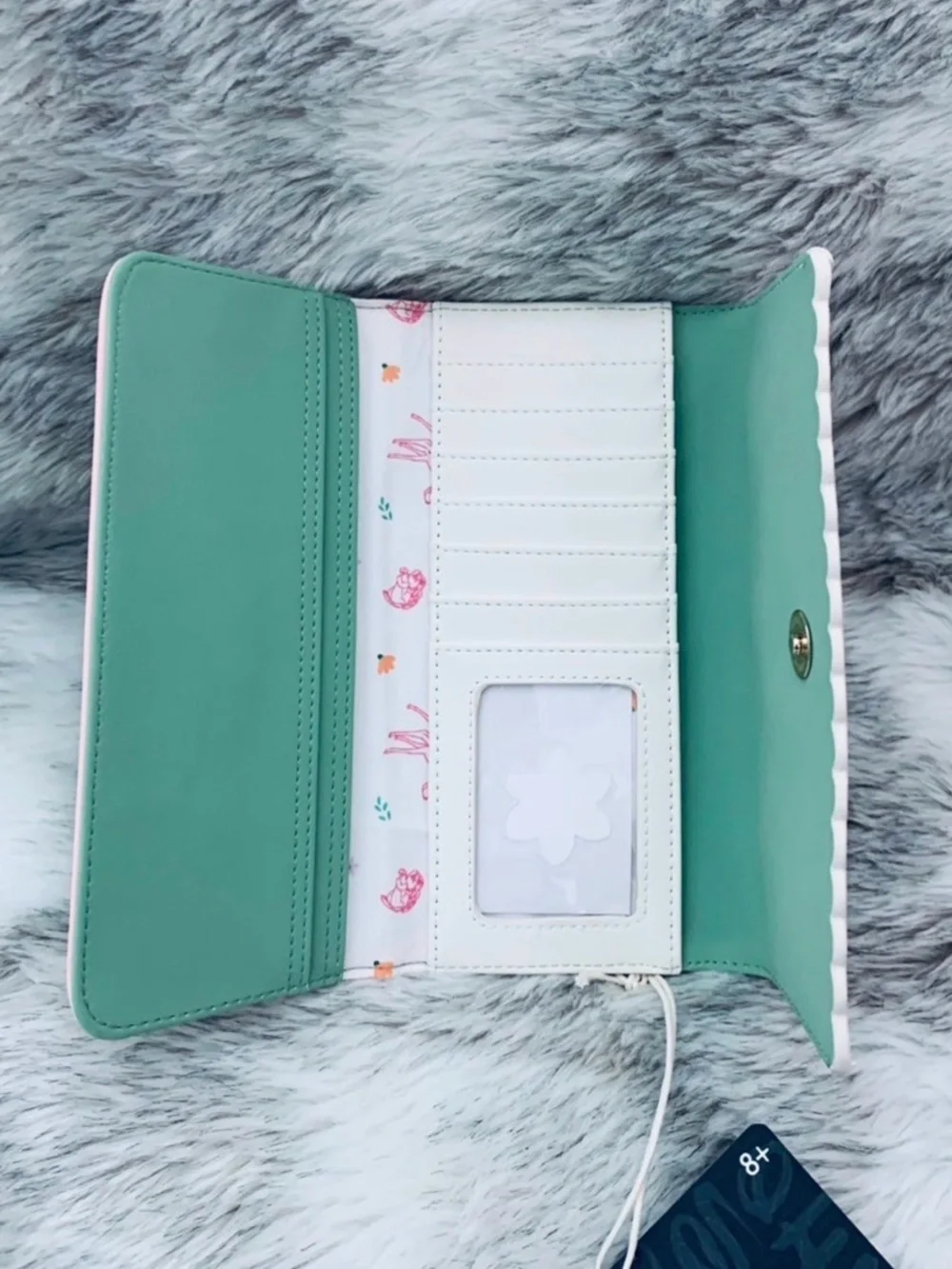 Disney Bambi Thumper Flower Skunk Wallet Clutch Bow